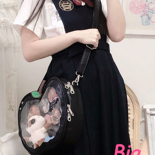 Apple Ita Bag with Included Insert for Pin Display — ita bag insert detail view