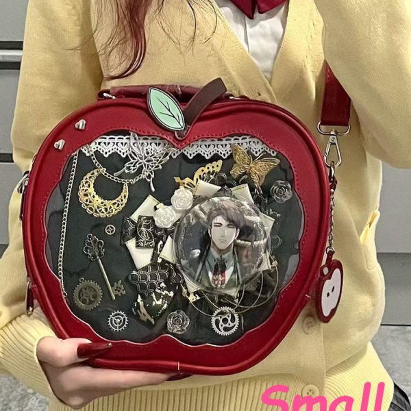Apple Ita Bag with Included Insert for Pin Display — ita bag insert detail view