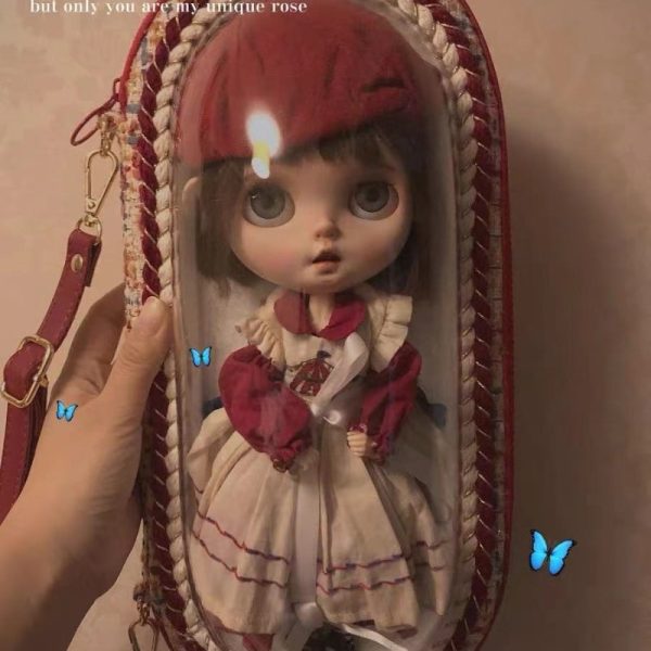 Bag with Clear Window for Plushies and Pins — ita bag detail view