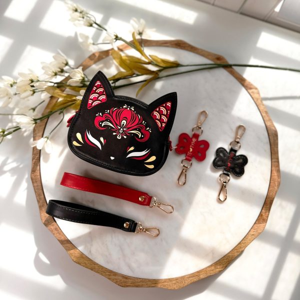Black Bag — ita bag with clear display window