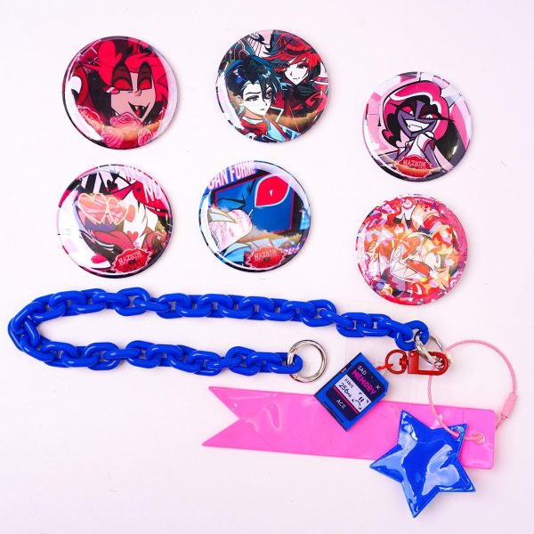Black Convertible Ita Bag with Clear Window for Pin Display — ita bag detail view