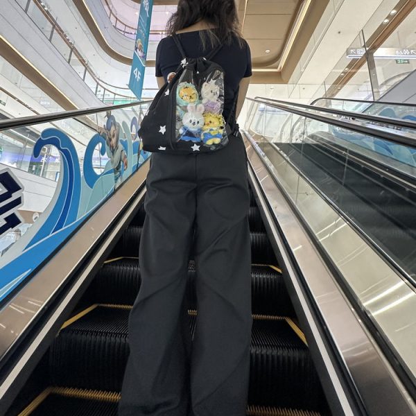 Black Ring Canvas — ita bag detail view