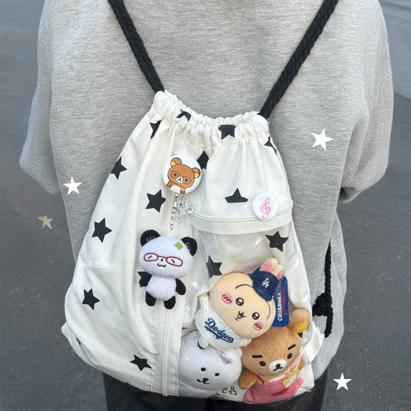 Black Ring Canvas Black Ring Canvas — ita bag detail view