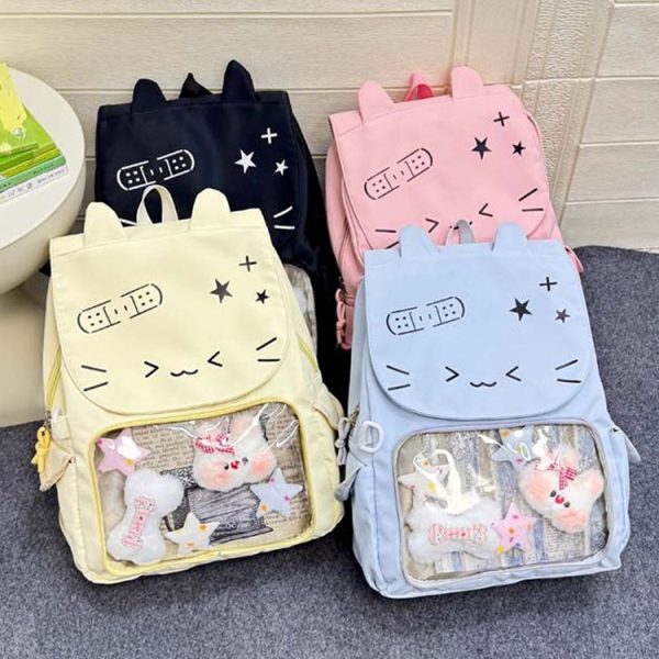 Cat Ita Backpack for Pin Display — ita backpack detail view