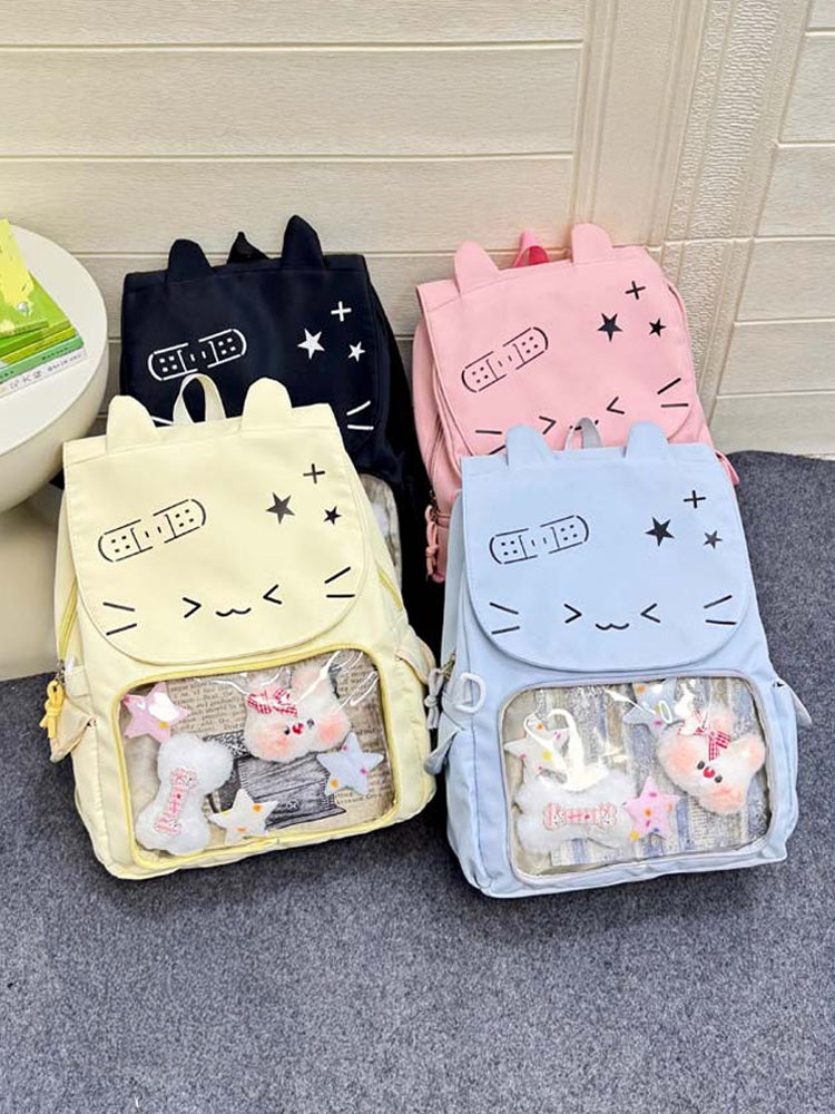 Cat Ita Backpack for Pin Display Cat Ita Backpack for Pin Display — ita backpack detail view