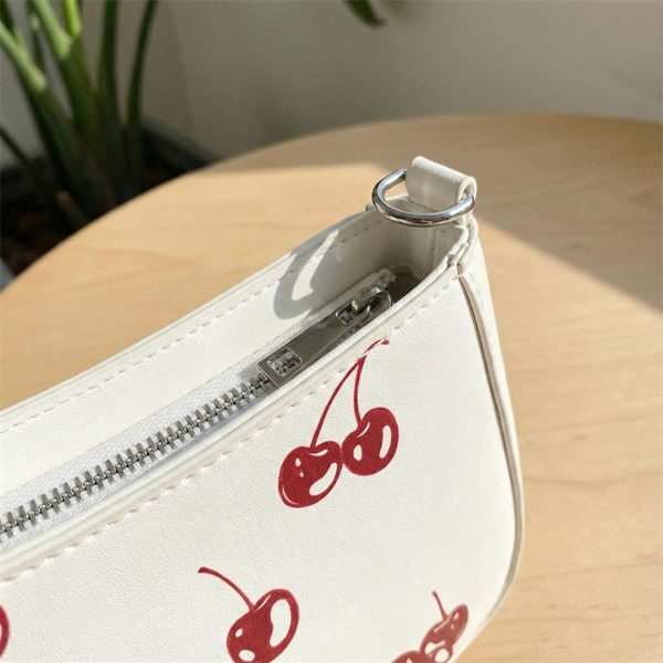 Cherry Shoulder Bag — crossbody ita bag detail view