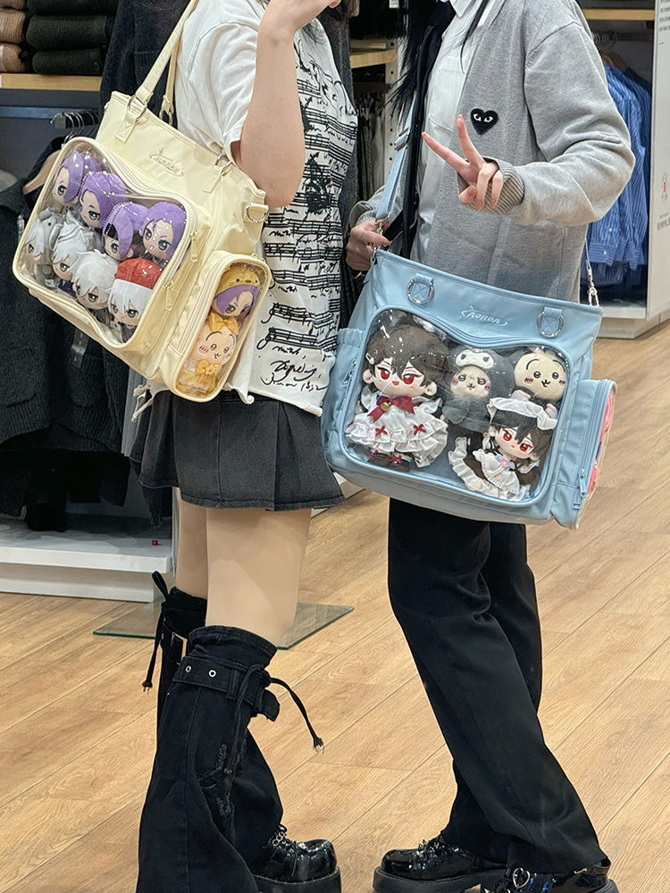 Convertible Ita Bag for Pin Display Convertible Ita Bag for Pin Display — ita bag detail view