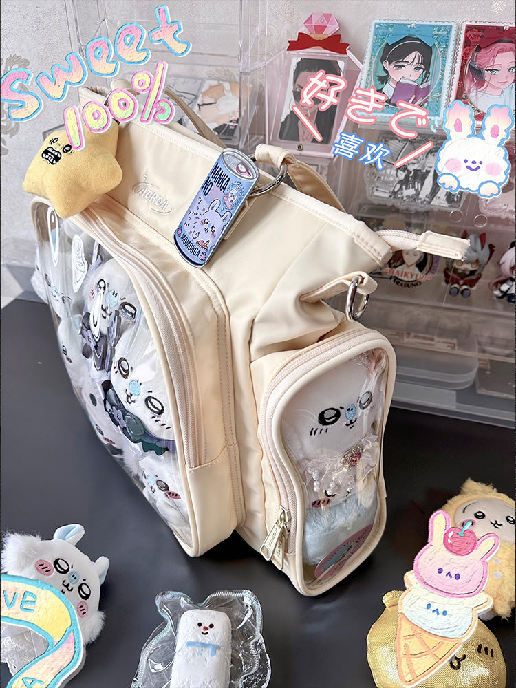Convertible Ita Bag for Pin Display Convertible Ita Bag for Pin Display — ita bag detail view