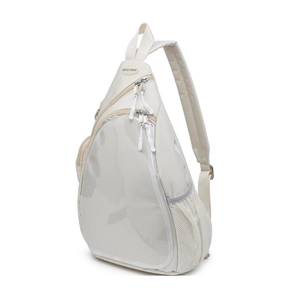 Convertible Ita Bag with Clear Window for Pin Display — ita bag detail view