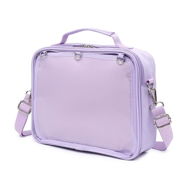 Convertible Ita Bag for Plushies and Pins — ita bag insert detail view