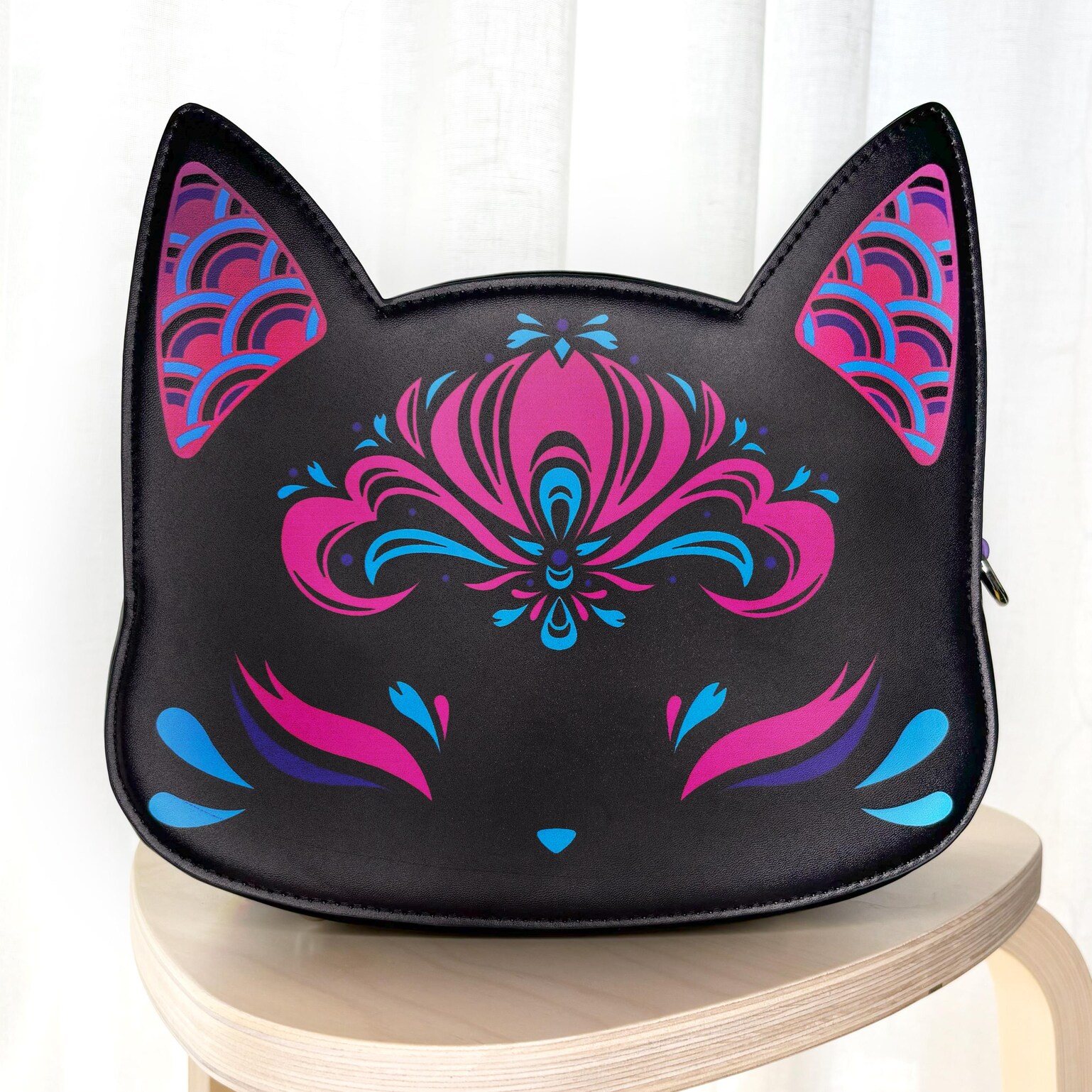 Gold Ita Bag with Clear Window