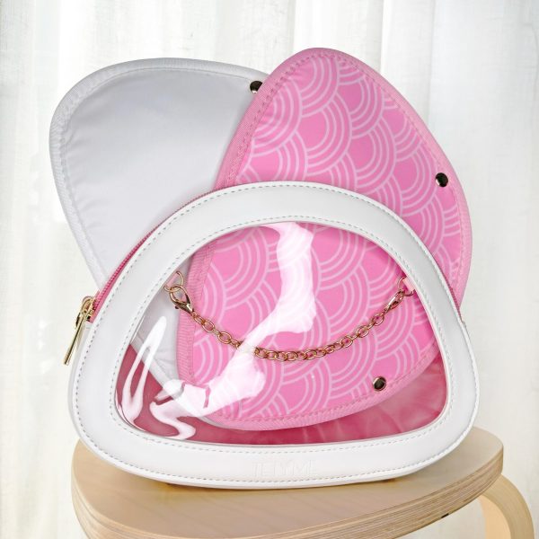 Gold Ita Bag with Clear Window — ita bag detail view