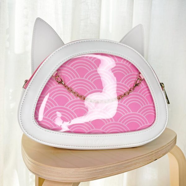 Gold Ita Bag with Clear Window — ita bag detail view