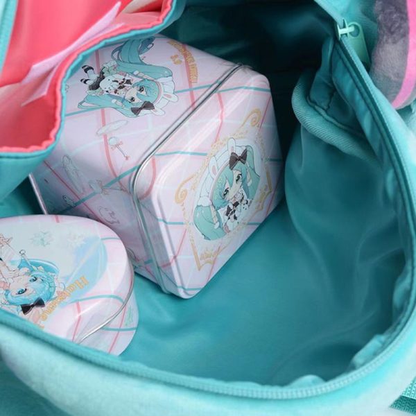 Green Kawaii Ita Backpack with Clear Window for Pin Display — ita backpack detail view