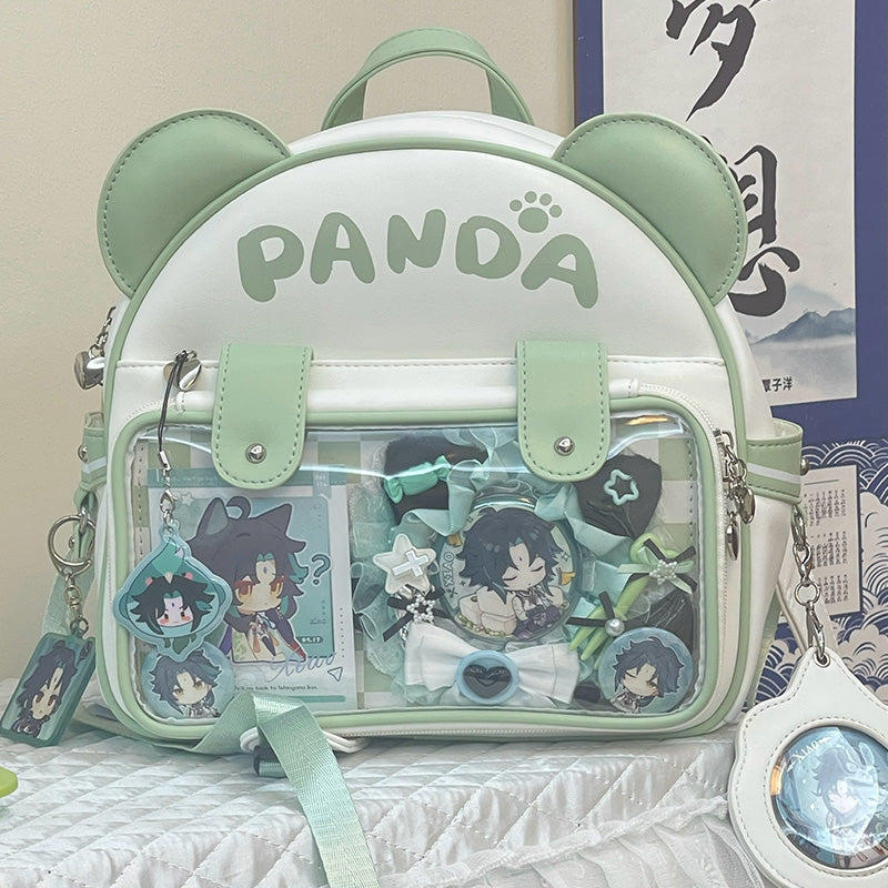 Ita Backpack with Clear Window for Pin Display