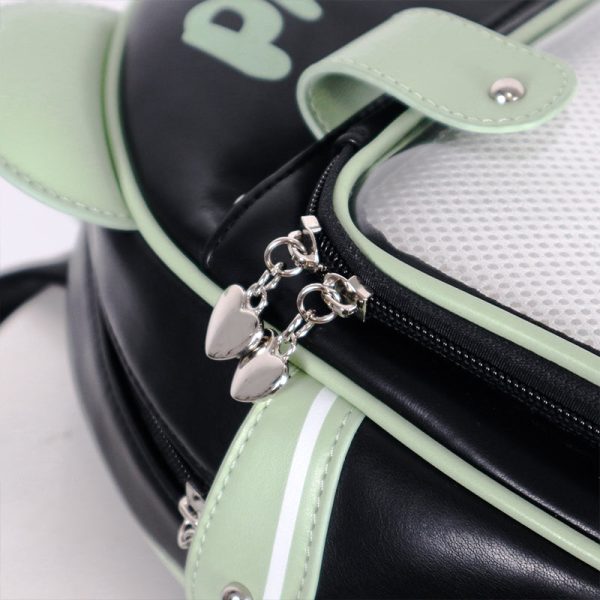 Ita Backpack with Clear Window for Pin Display — ita backpack detail view