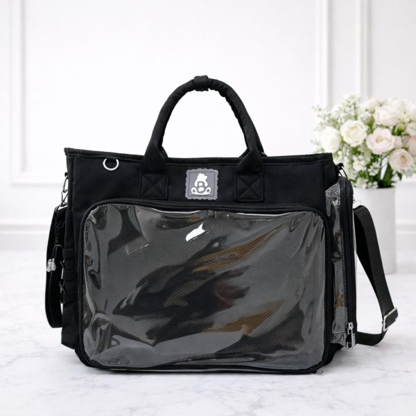 Ita Backpack with Clear Window for Plushies and Pins — ita backpack with clear display window