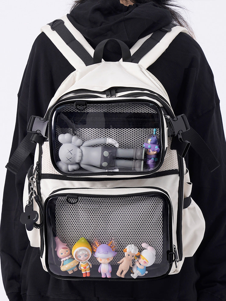 Ita Backpack with Included Insert for Pin Display Ita Backpack with Included Insert for Pin Display — ita backpack detail view