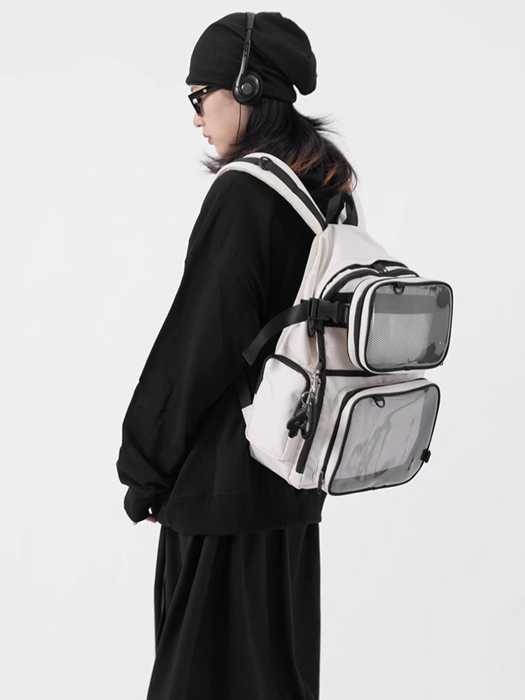 Ita Backpack with Included Insert for Pin Display Ita Backpack with Included Insert for Pin Display — ita backpack detail view