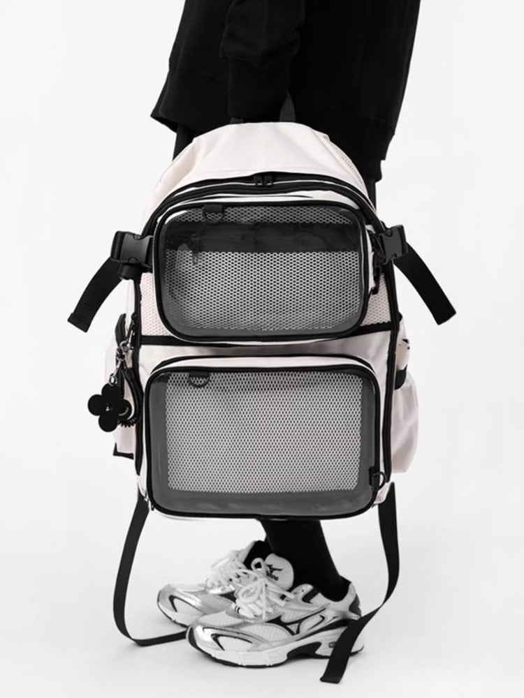 Ita Backpack with Included Insert for Pin Display Ita Backpack with Included Insert for Pin Display — ita backpack detail view