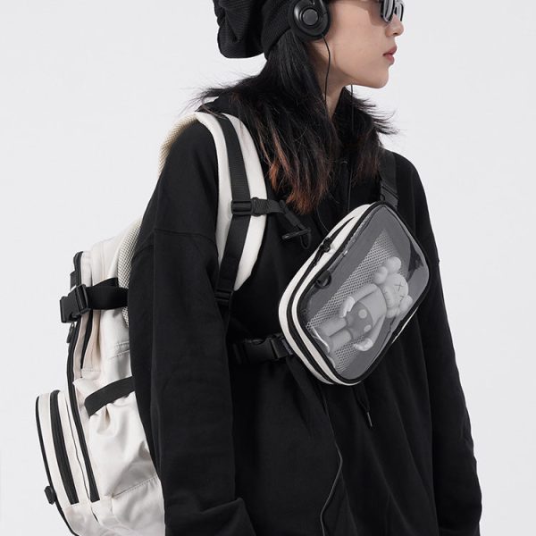 Ita Backpack with Included Insert for Pin Display — ita backpack detail view