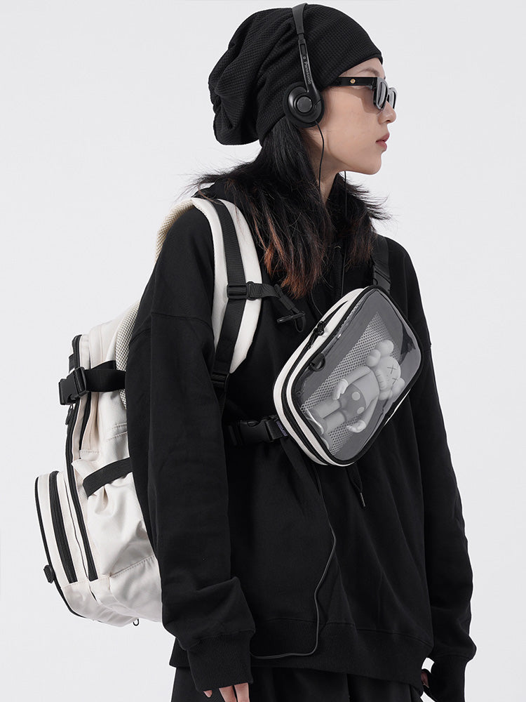 Ita Backpack with Included Insert for Pin Display Ita Backpack with Included Insert for Pin Display — ita backpack detail view