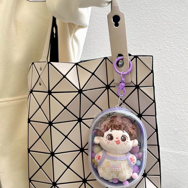 Ita Bag for Plushies and Pins — ita bag with clear display window
