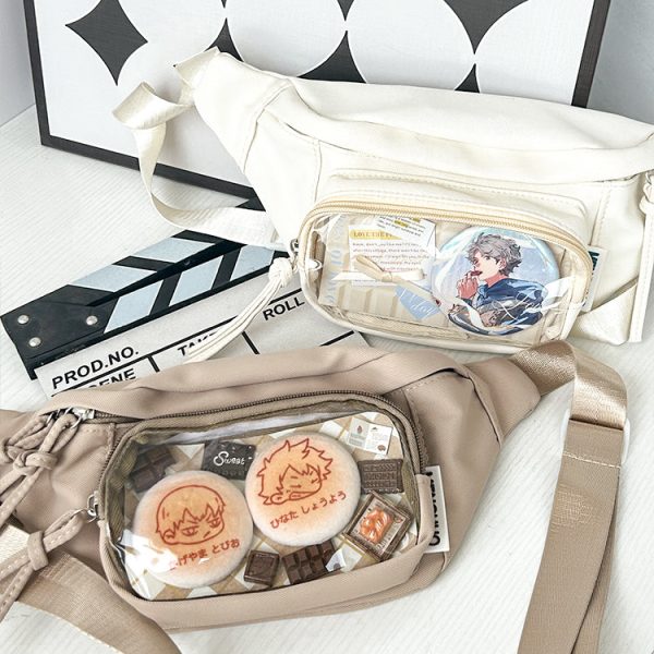 Ita Bag with Clear Window — ita bag insert detail view