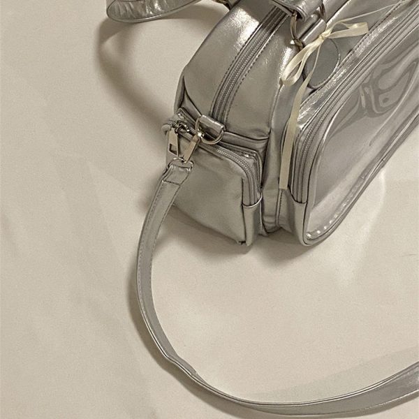 Ita Bag with Clear Window for Plushies and Pins — ita bag detail view