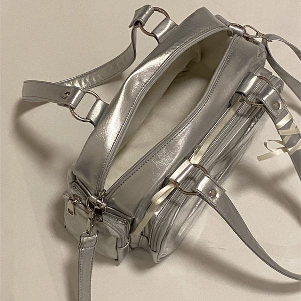 Ita Bag with Clear Window for Plushies and Pins — ita bag detail view