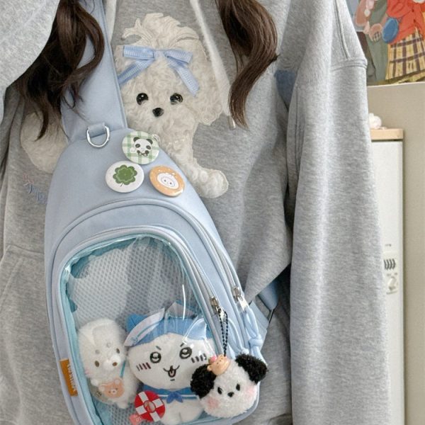 Ita Bag for Plushies and Pins — ita bag insert detail view