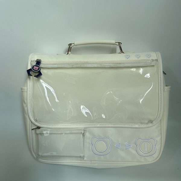 Ita Bag with Included Insert for Plushies and Pins — ita bag insert detail view