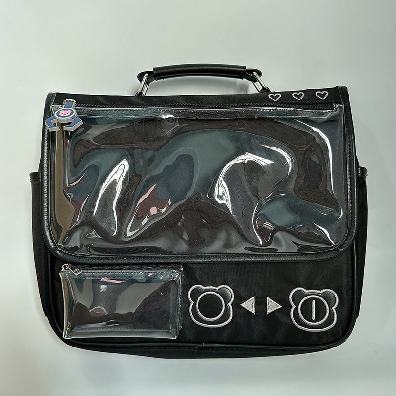 Ita Bag with Included Insert for Plushies and Pins Ita Bag with Included Insert for Plushies and Pins — ita bag insert detail view