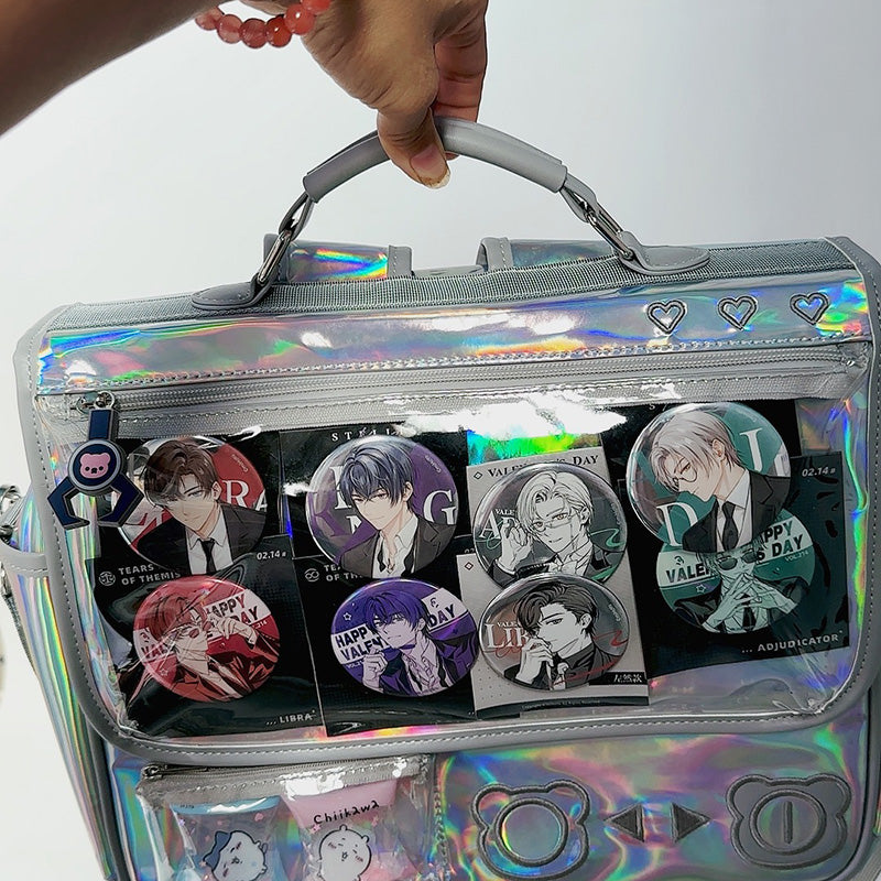 Ita Bag with Included Insert for Plushies and Pins Ita Bag with Included Insert for Plushies and Pins — ita bag insert detail view