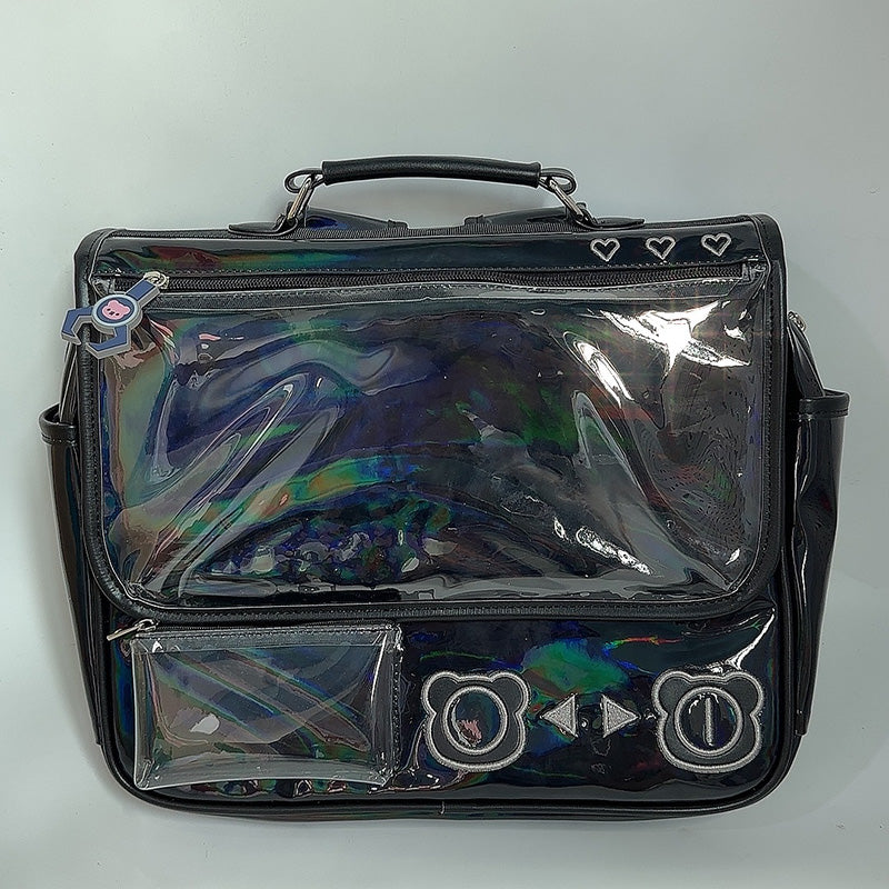 Ita Bag with Included Insert for Plushies and Pins Ita Bag with Included Insert for Plushies and Pins — ita bag insert detail view