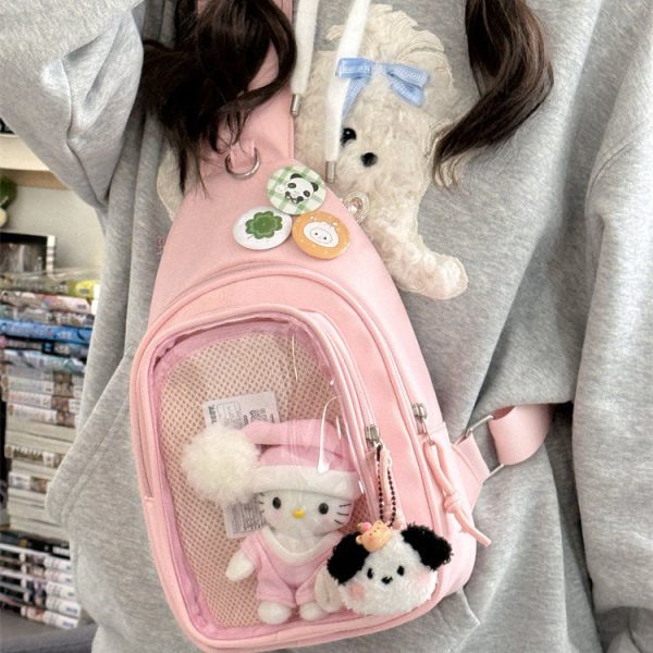 Ita Bag for Plushies and Pins — ita bag insert detail view