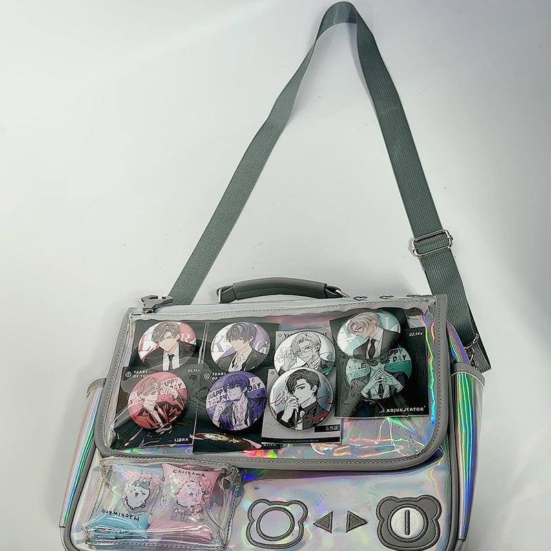 Ita Bag with Included Insert for Plushies and Pins Ita Bag with Included Insert for Plushies and Pins — ita bag insert detail view
