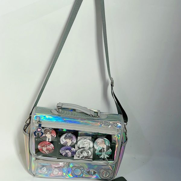 Ita Bag with Included Insert for Plushies and Pins — ita bag insert detail view