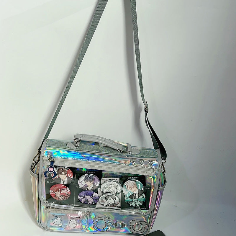 Ita Bag with Included Insert for Plushies and Pins Ita Bag with Included Insert for Plushies and Pins — ita bag insert detail view