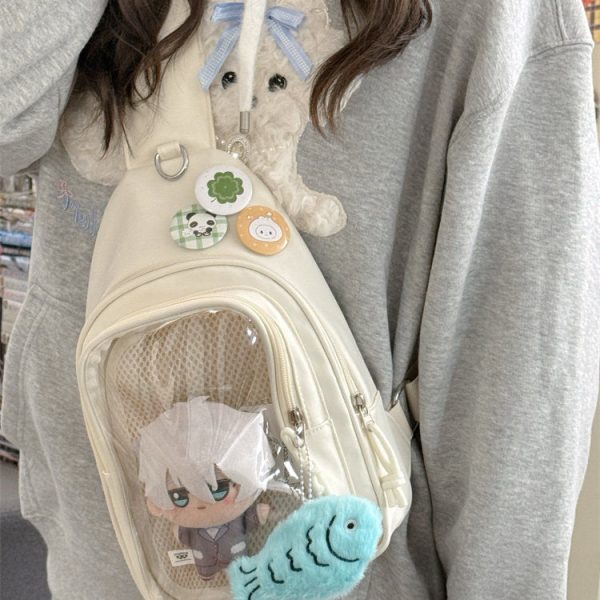 Ita Bag for Plushies and Pins — ita bag insert detail view