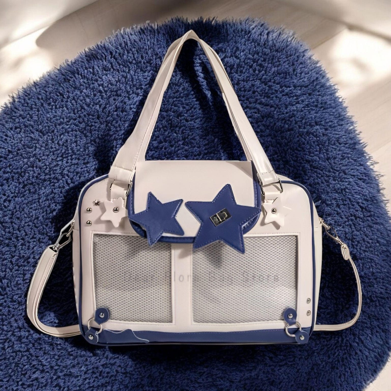 Ita Crossbody Bag for Pin Display Ita Crossbody Bag for Pin Display — crossbody ita bag detail view