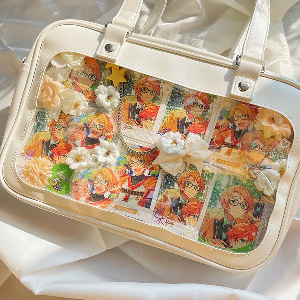 Ita Handbag with Clear Window for Plushies and Pins Ita Handbag with Clear Window for Plushies and Pins — ita bag insert with clear display window