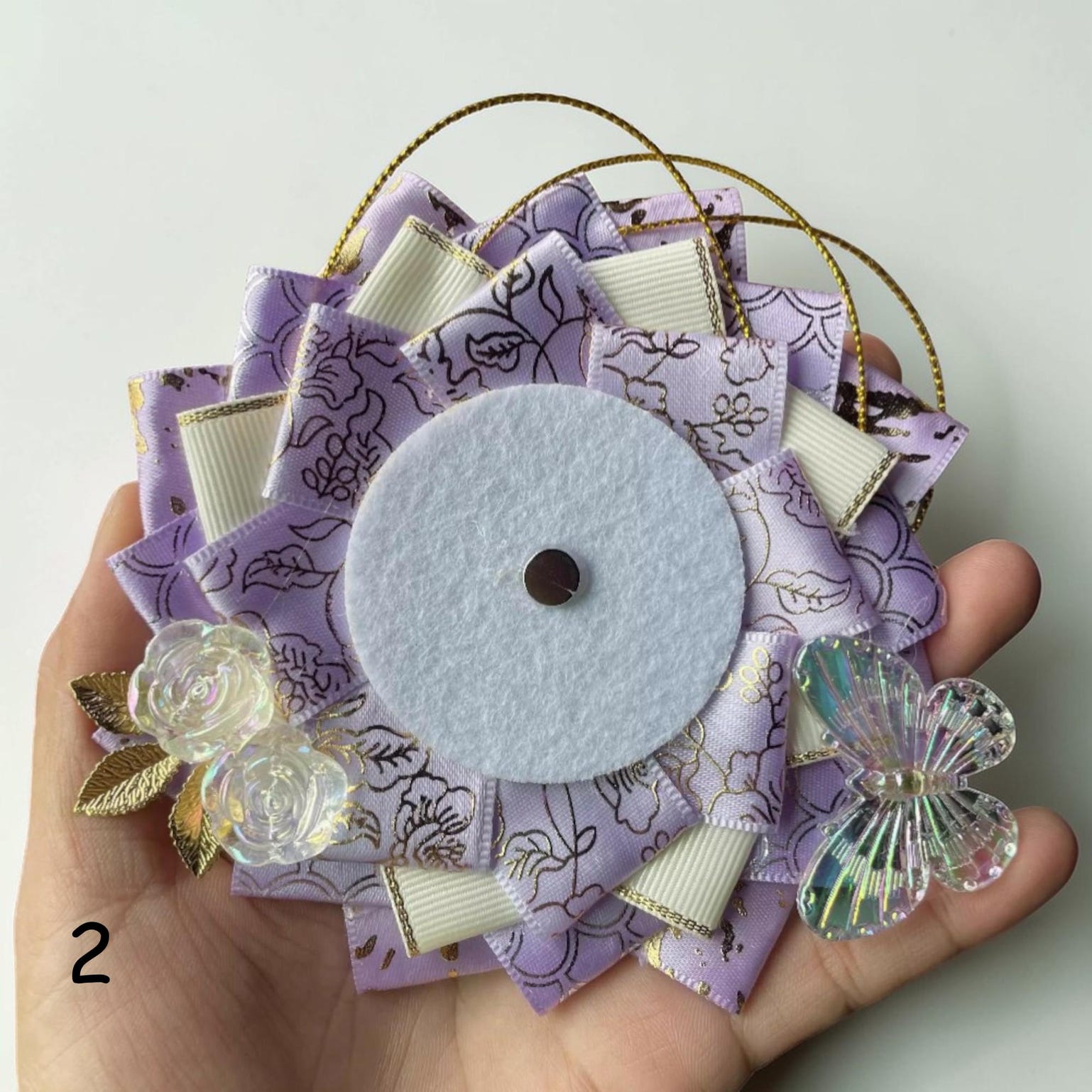 Ita Purse with Clear Window for Pin Display Ita Purse with Clear Window for Pin Display — ita bag detail view