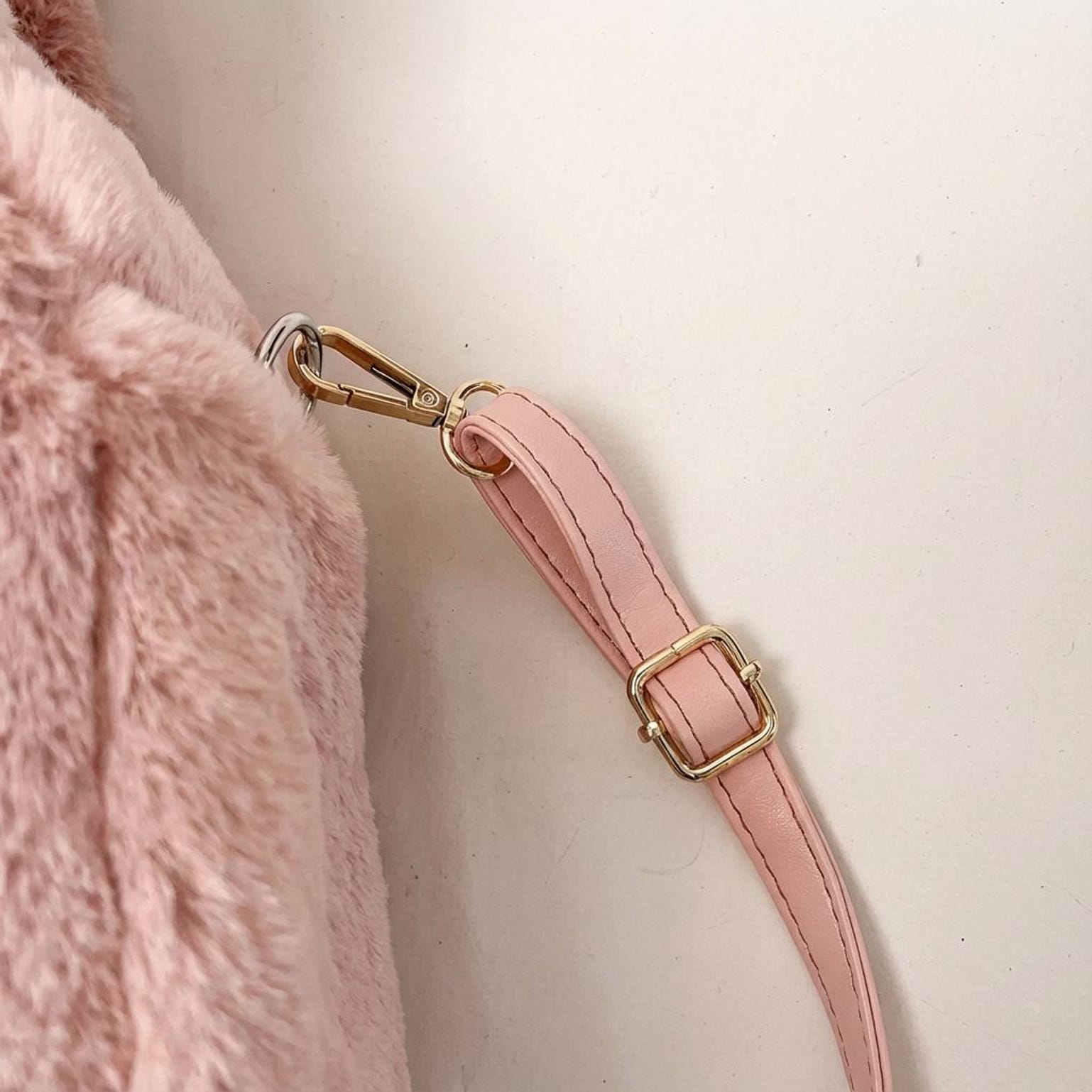 Kawaii Bunny Ita Shoulder Bag for Plushies and Pins Kawaii Bunny Ita Shoulder Bag for Plushies and Pins — crossbody ita bag detail view