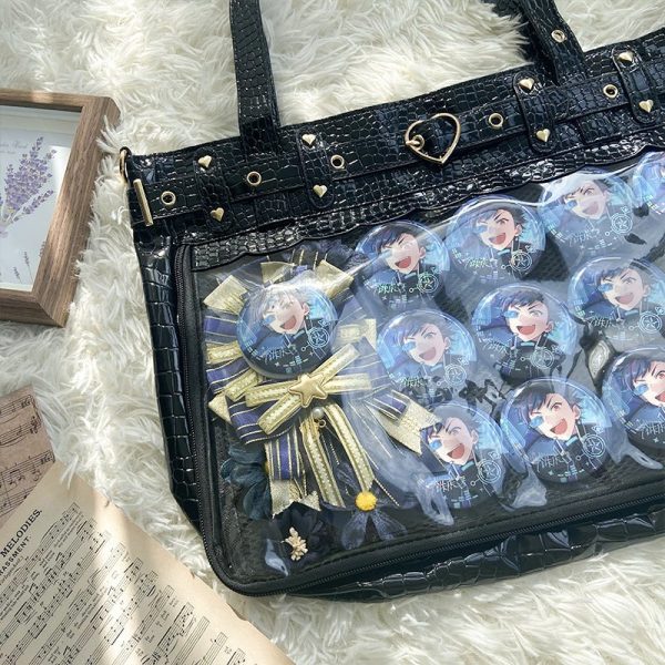 Kawaii Crossbody Bag — crossbody ita bag detail view