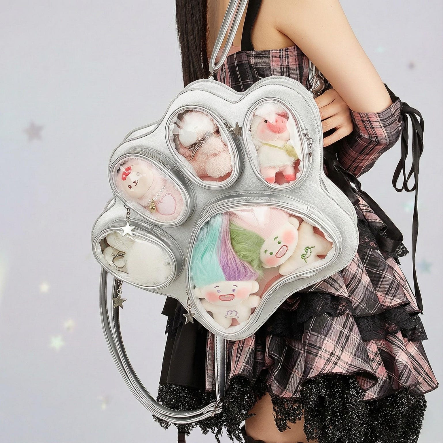 Kawaii Ita Backpack for Pin Display Kawaii Ita Backpack for Pin Display — ita backpack detail view