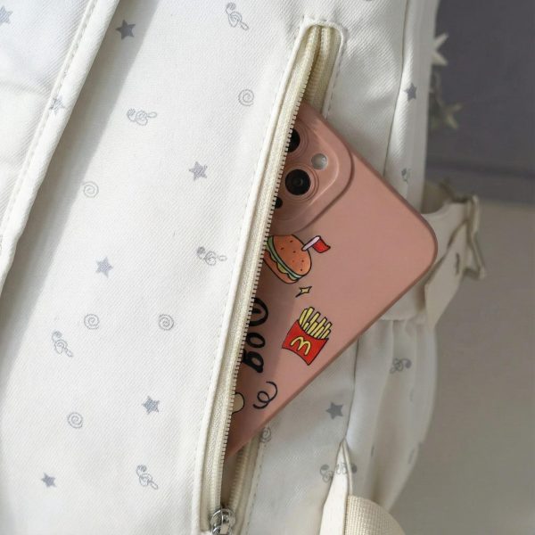 Kawaii Ita Backpack for Pin Display — ita backpack detail view