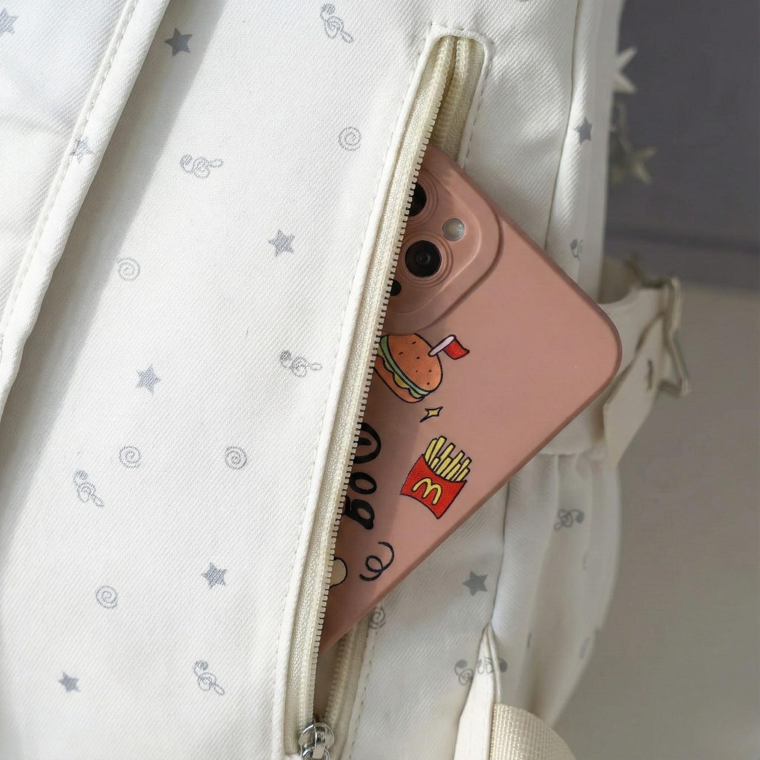 Kawaii Ita Backpack for Pin Display Kawaii Ita Backpack for Pin Display — ita backpack detail view
