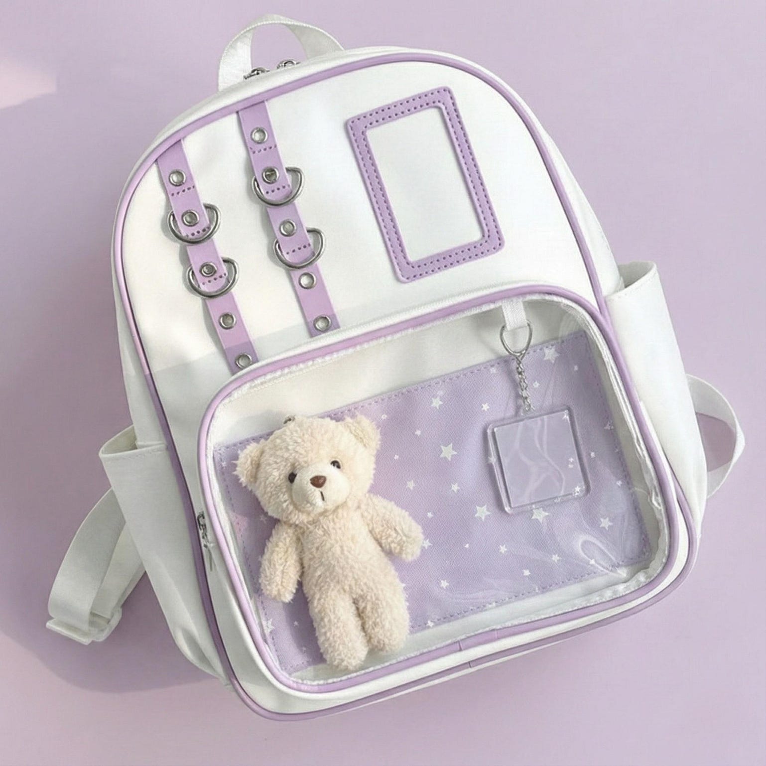 Kawaii Ita Backpack for Plushies and Pins Kawaii Ita Backpack for Plushies and Pins — ita backpack detail view