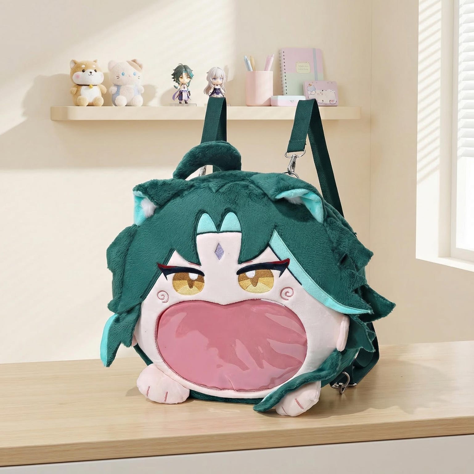 Kawaii Ita Backpack for Plushies and Pins Kawaii Ita Backpack for Plushies and Pins — ita backpack detail view